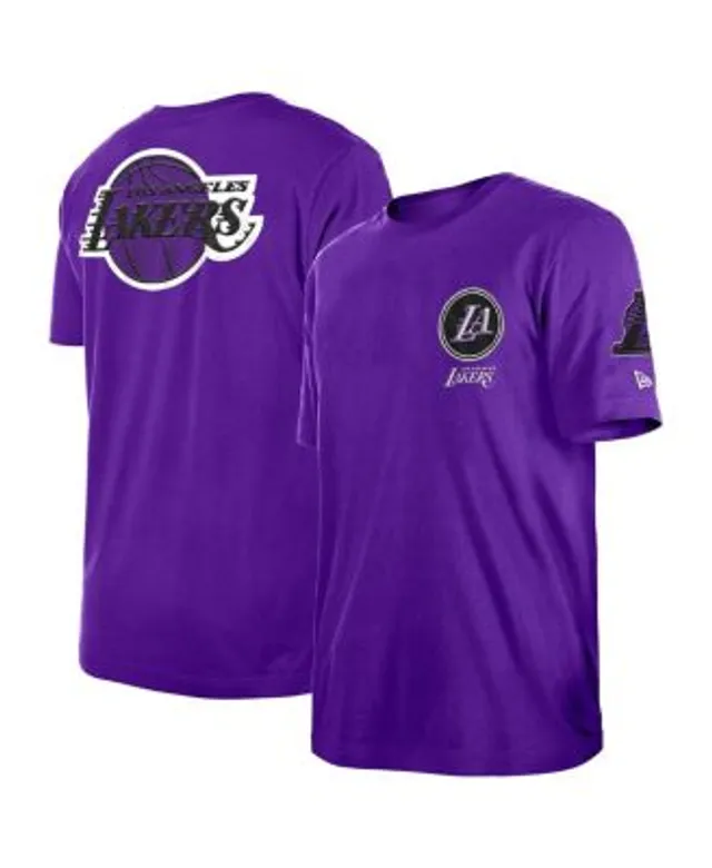 Los Angeles Lakers New Era 2022/23 City Edition Big & Tall T-Shirt