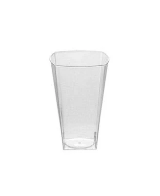 10 oz. Clear Square Plastic Cups (336 Cups)