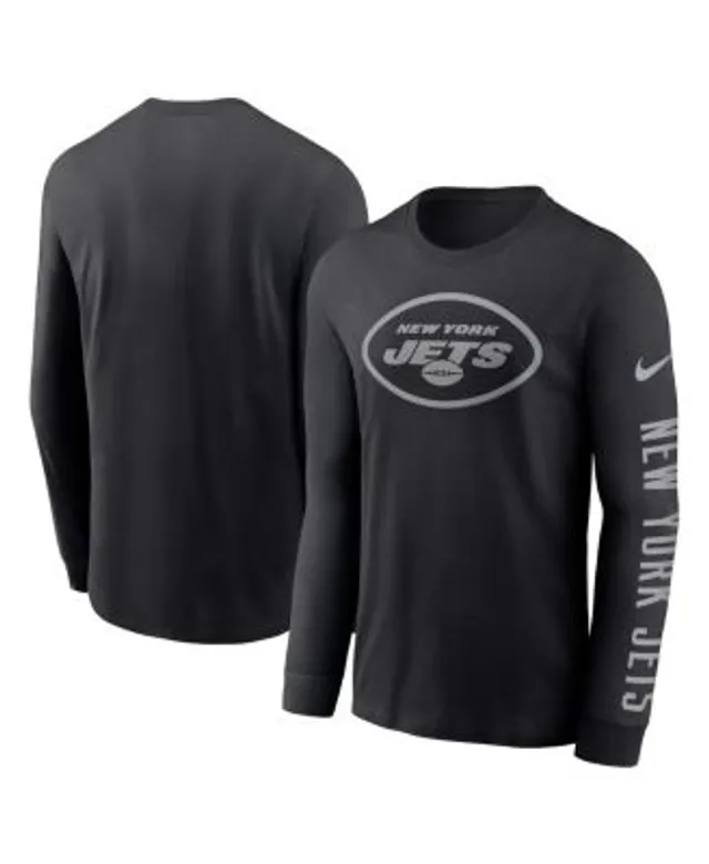 Men's Nike Black New York Giants RFLCTV Name and Logo T-Shirt