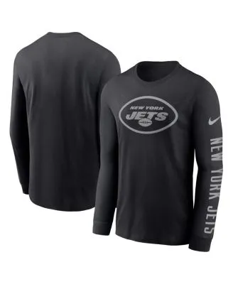 Men's Nike Black New York Giants RFLCTV Name and Logo T-Shirt