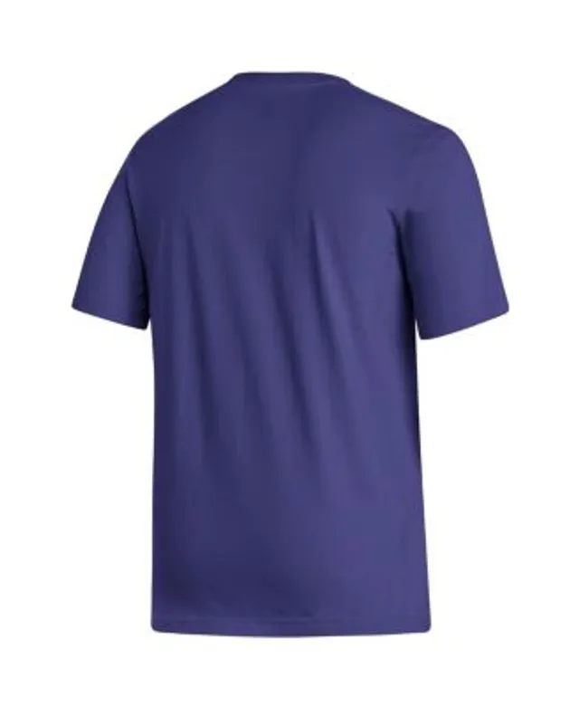 Men's Adidas Anze Kopitar Purple Los Angeles Kings Reverse Retro 2.0 Name & Number T-Shirt