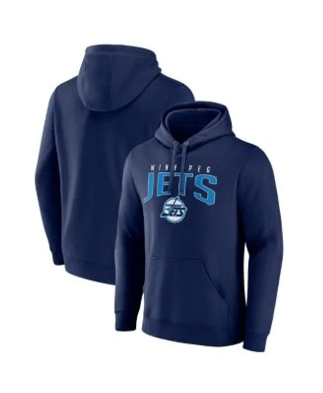 New York Jets Nike Prime Logo Name Split Pullover Hoodie - Anthracite