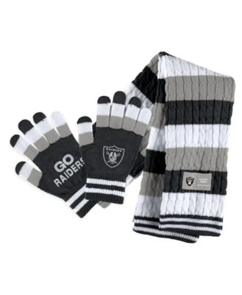 WEAR by Erin Andrews Women's Las Vegas Raiders Striped Scarf and
