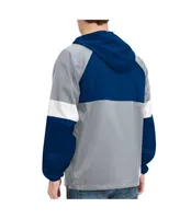 Men's Tommy Hilfiger Royal Indianapolis Colts Quarter-Zip Pullover Hoodie