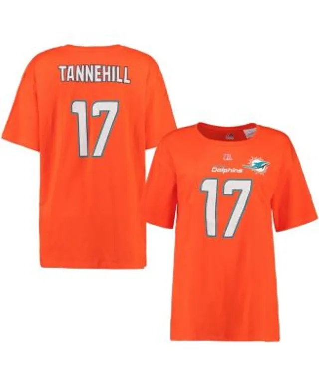 Tyreek Hill Miami Dolphins Youth Aqua Backer T-Shirt 