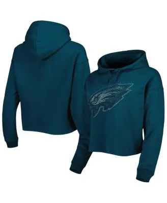 PHILADELPHIA EAGLES SIDELINE HOODED LEOPARD FLEECE