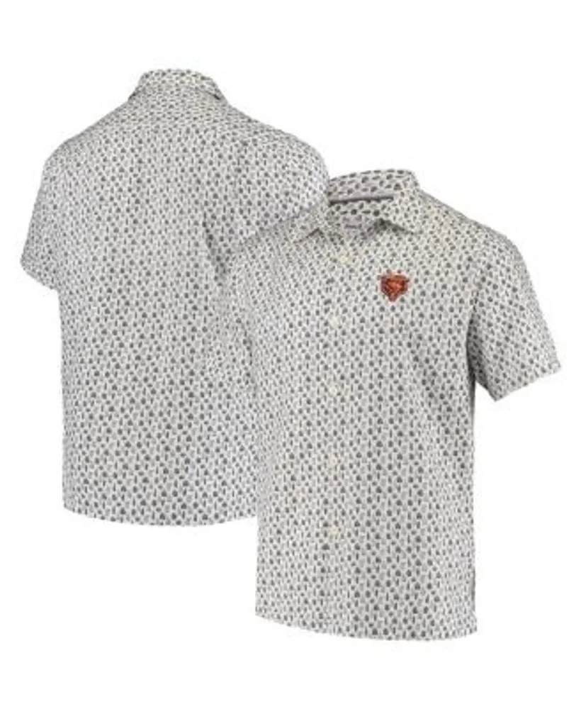 Tommy Bahama Men's White Chicago Bears Baja Mar Woven Button-Up