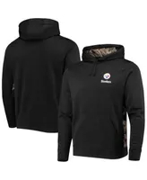 Pittsburgh Steelers Dunbrooke Logo Ranger Pullover Hoodie - Black/Realtree  Camo