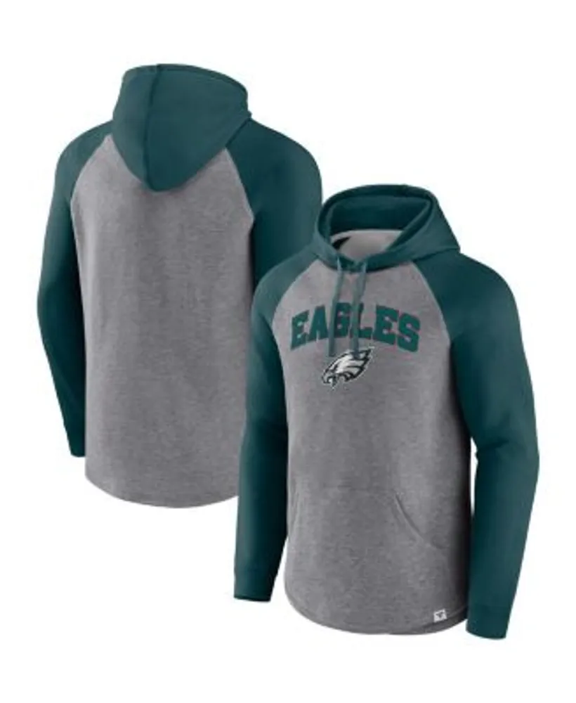 Nike Men's Midnight Green Philadelphia Eagles Fan Gear Primary Logo Performance Pullover Hoodie