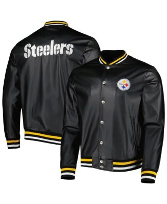 Pittsburgh Steelers Starter The Power Forward Full-Snap Jacket - White