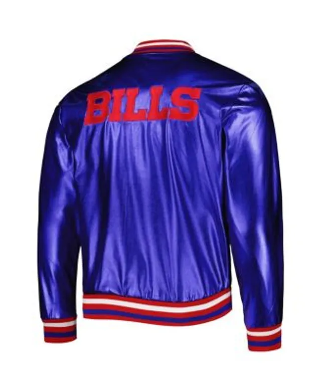 Nike Men's Buffalo Bills Sideline Coaches Royal Full-Zip Bomber Jacket