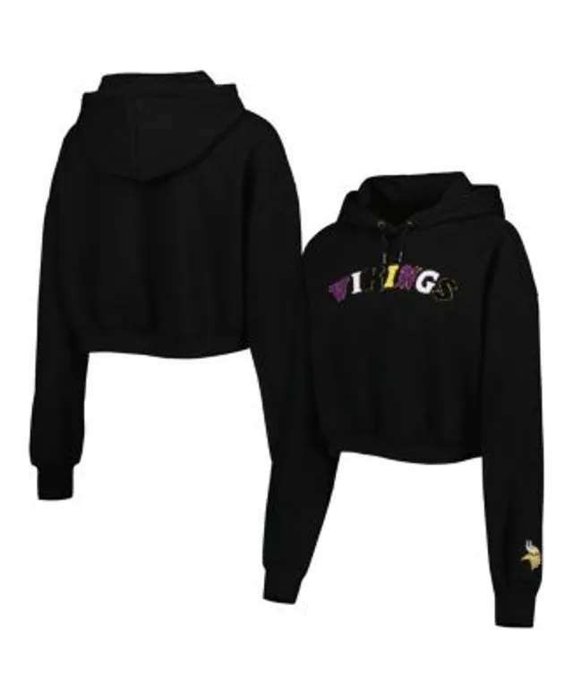 The Wild Collective Women's Royal Buffalo Bills Cropped Pullover Hoodie -  Macy's in 2023