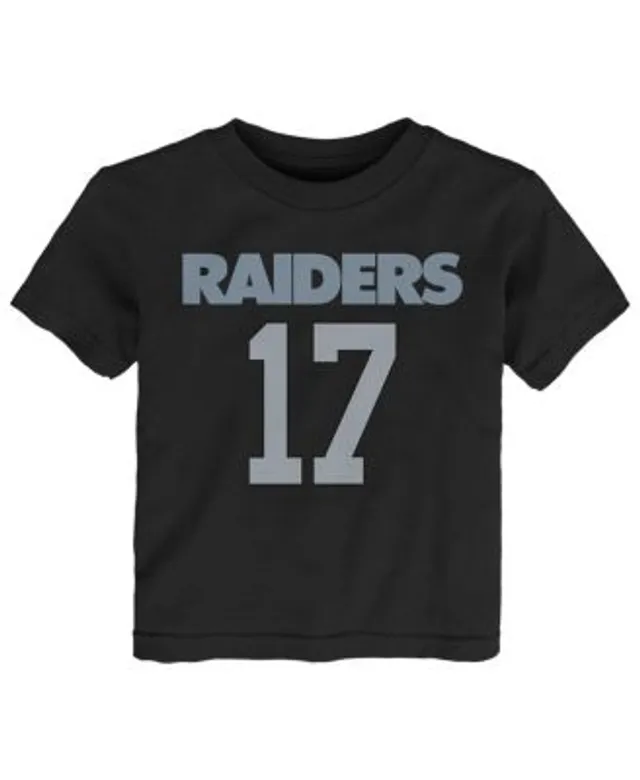 Outerstuff Toddler Boys and Girls Davante Adams Black Las Vegas Raiders  Mainliner Player Name Number T-shirt