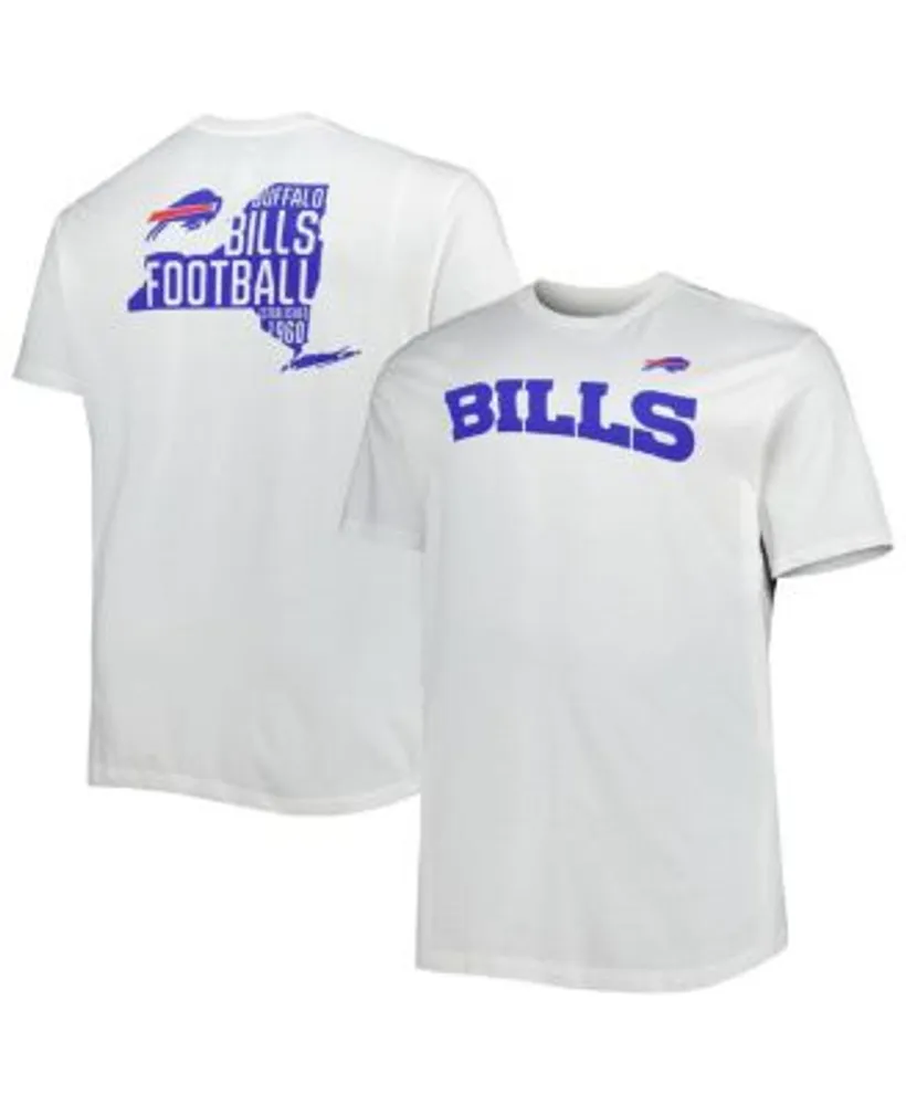 Fanatics Men's Branded White Buffalo Bills Big and Tall Hometown