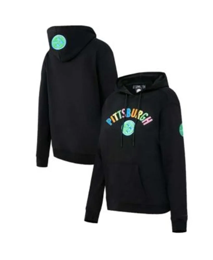 Pro Standard Packers Neon Fleece Pullover Hoodie - Women's