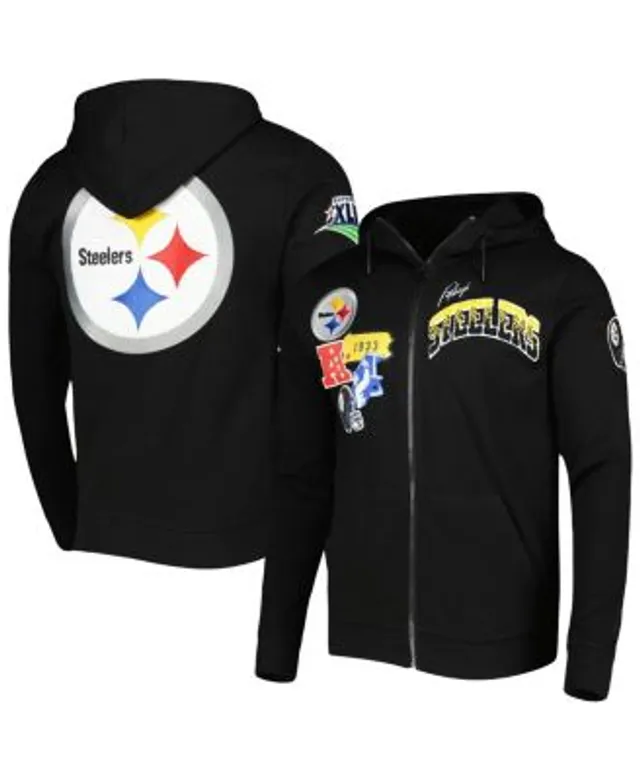 Pittsburgh Steelers '47 Shortstop Pullover Hoodie - Black