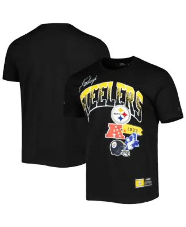 Men's NFL Pro Line Black Pittsburgh Steelers Hometown Collection T-Shirt