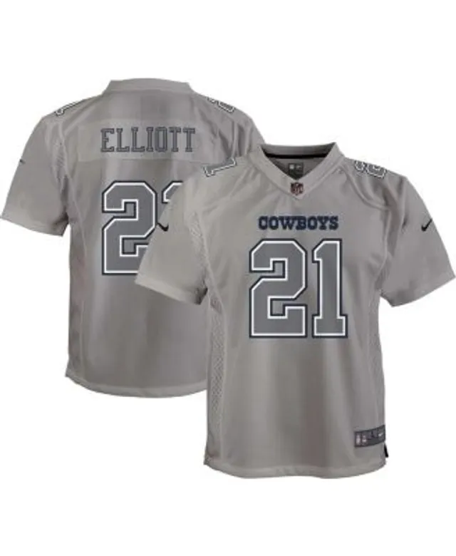 Big Boys Dak Prescott Silver Dallas Cowboys Inverted Team Game Jersey