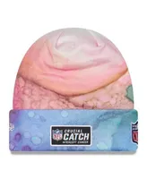 Philadelphia Eagles New Era Pink 2022 NFL Crucial Catch Knit Hat