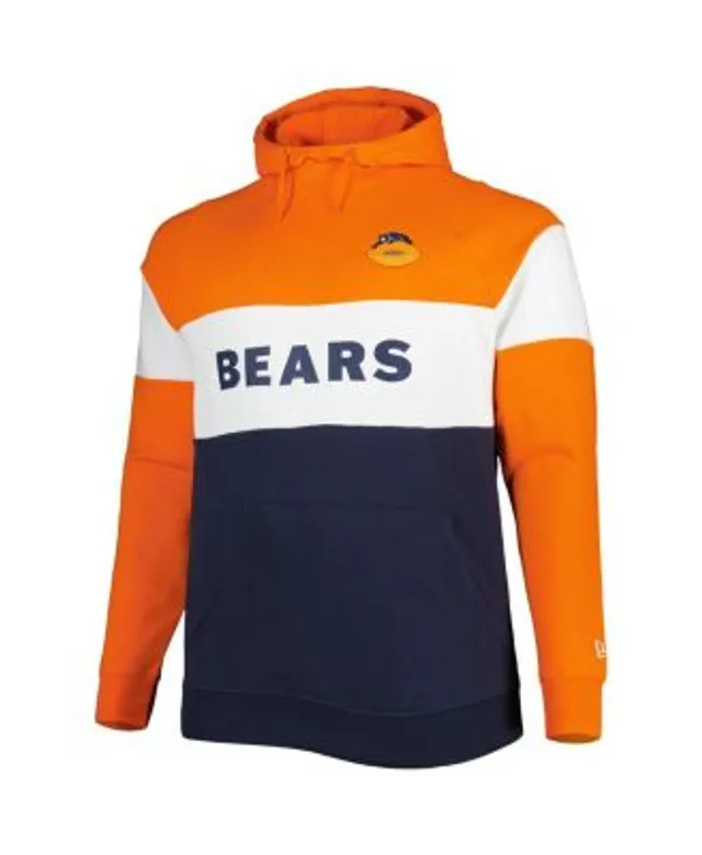 New Era Men's Navy Chicago Bears Current Raglan Long Sleeve T-shirt