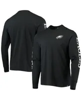 47 Brand Men's Heathered Gray Philadelphia Eagles Dozer Franklin Long  Sleeve T-shirt