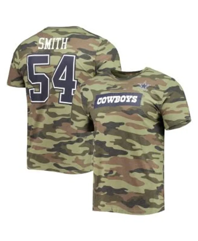 Dallas Cowboys Men's Jaylon Smith Camo Caudron Name and Number T-shirt