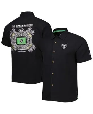 Forever Collectible Ravens Thematic Button-Up Shirt - Men's