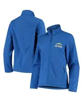 Women's Navy Denver Broncos Full-Zip Sonoma Softshell Jacket 