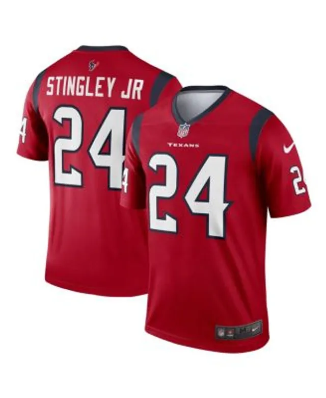 Youth Nike Derek Stingley Jr. Navy Houston Texans Game Jersey