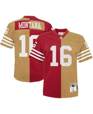 Mitchell & Ness Youth Boys and Girls Jerry Rice Scarlet, Gold San