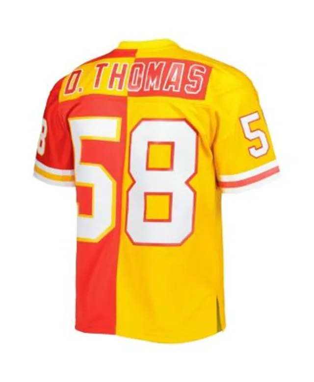 Mitchell & Ness Men's Derrick Thomas Red Kansas City Chiefs 1994 Legacy Replica Jersey