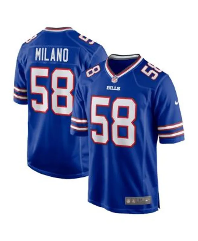 Nike Matt Milano Buffalo Bills Women's Game White Jersey