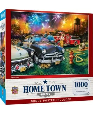 Hometown Heroes - Safety First 1000 Piece Adult Jigsaw Puzzle