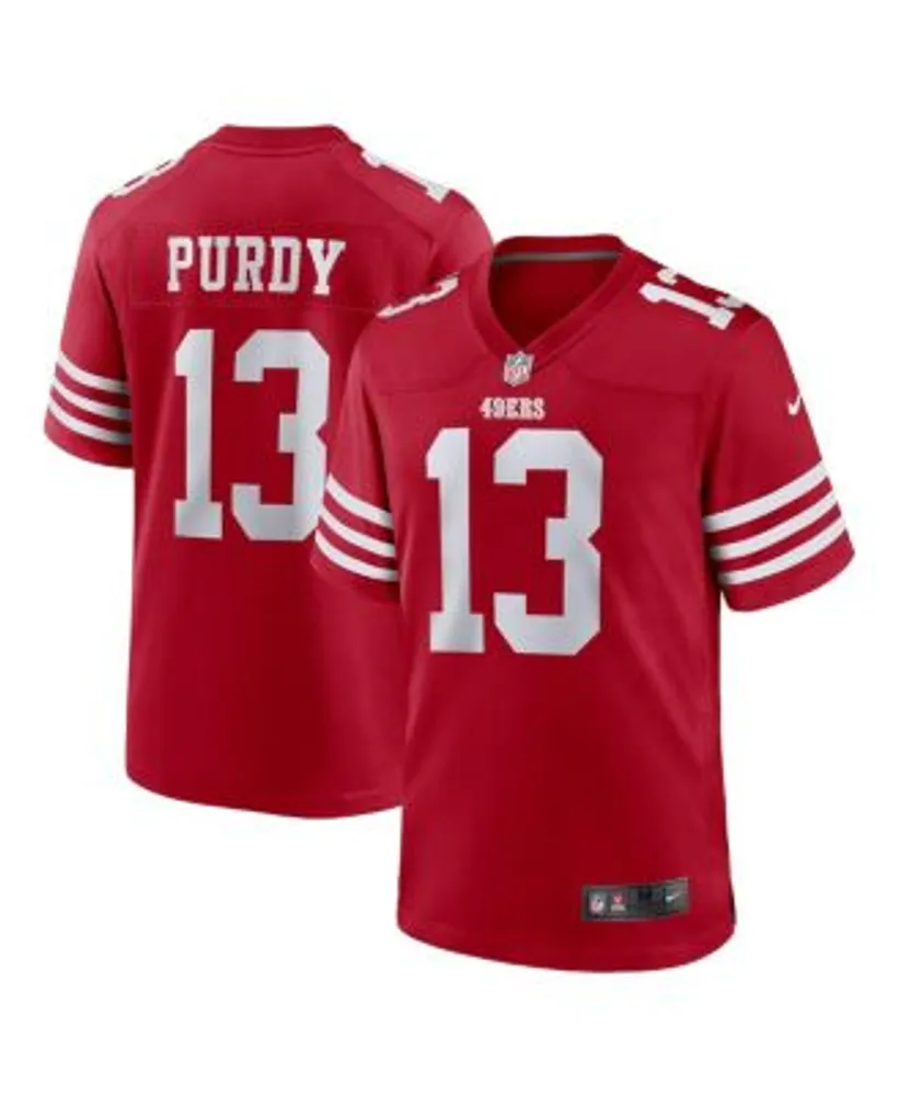 Nike Men's Brock Purdy Scarlet San Francisco 49ers Game Player Jersey