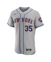 Justin Verlander Nike New York Mets Road Authentic Player Jersey - Gray