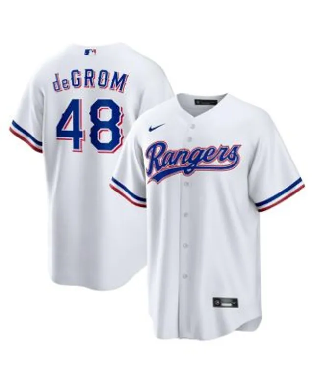 Nike Men's Jacob deGrom Gray New York Mets Road Replica Player Name Jersey