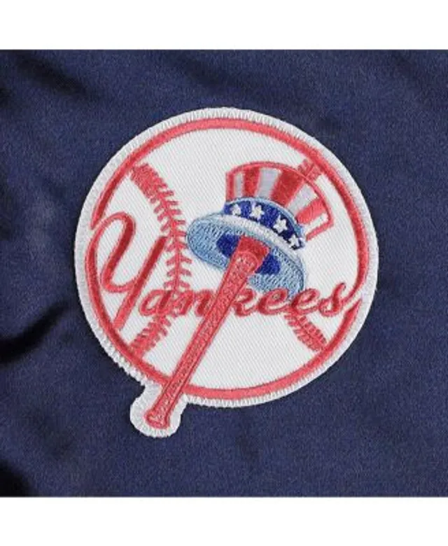 Mitchell & Ness New York Yankees Youth Colorblocked Satin Jacket - Macy's