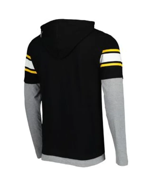 Fanatics Men's Black Pittsburgh Steelers Big and Tall Logo Hoodie Long  Sleeve T-shirt - Macy's