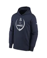 Outerstuff Cowboys Team Logo Pullover Hoodie - Boys' Grade School