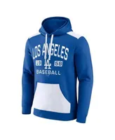 New Era Men's New Era Royal Los Angeles Dodgers Twofer Pullover Hoodie