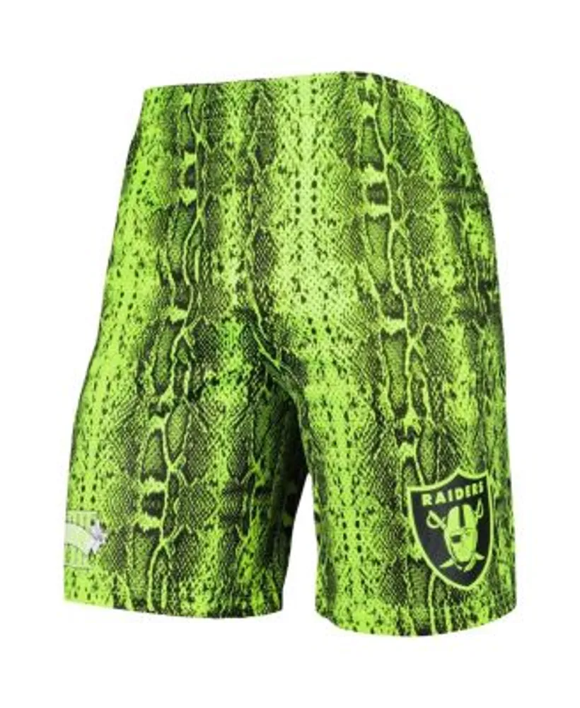 Pittsburgh Steelers New Era Summer Pop Shorts - Neon Green