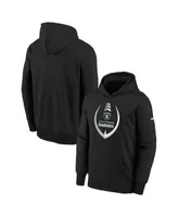 Pittsburgh Steelers Nike Youth Icon Performance Pullover Hoodie - Black