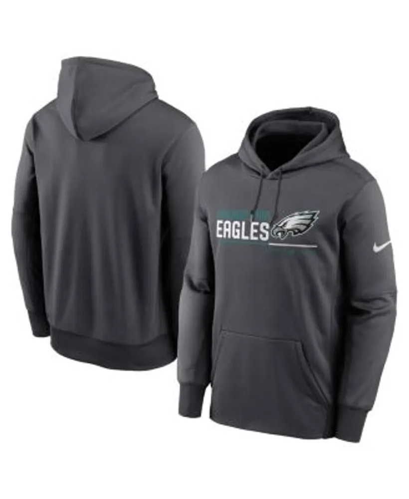 Youth Black Philadelphia Eagles Fan Gear Prime Pullover Hoodie