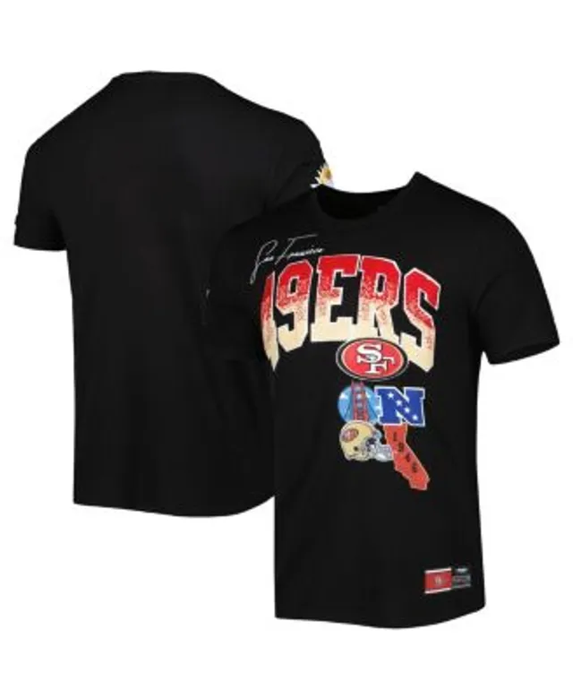 Men's MSX by Michael Strahan Black San Francisco 49ers Recovery Tie-Dye T-Shirt