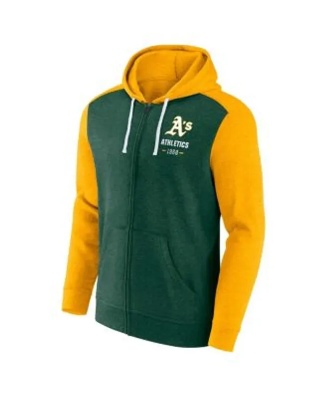 Men's Nike Green/Gold Green Bay Packers Sideline Player Quarter-Zip Hoodie Size: Medium