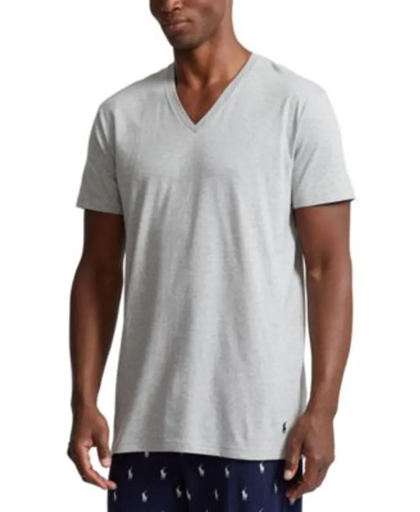 Polo Ralph Lauren Men's Classic-Fit Cotton V-Neck T-Shirt, 3-Pack |  Hawthorn Mall