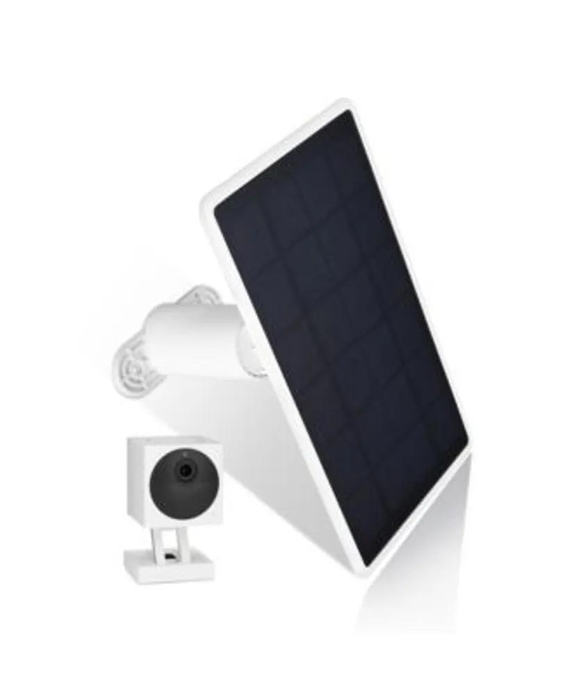 Solar Panel Compatible with Wyze Cam Outdoor - Plug in and Power Your Security Camera with Efficient Solar Power (1 Pack, White) (Wyze Cam Outdoor NOT Included) | Post Mall