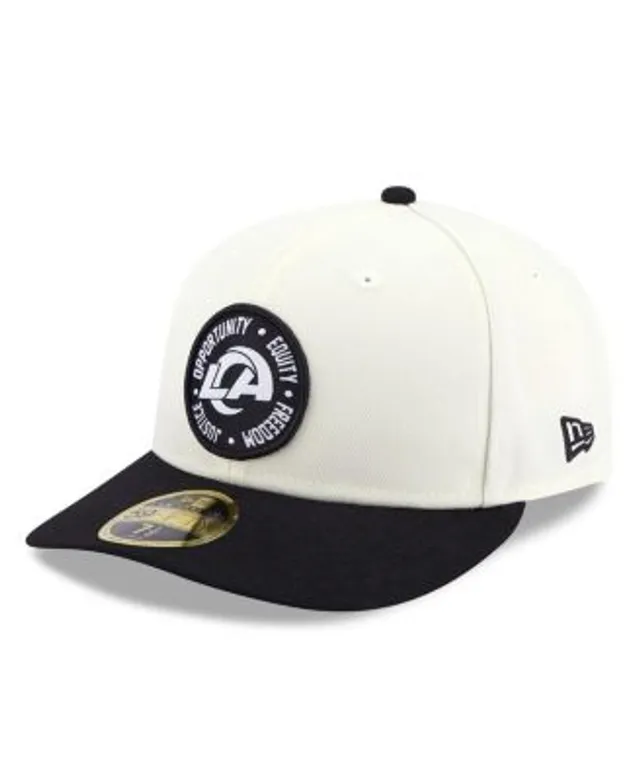 Men's New Era Graphite Los Angeles Rams Storm II Low Profile 59FIFTY Fitted Hat