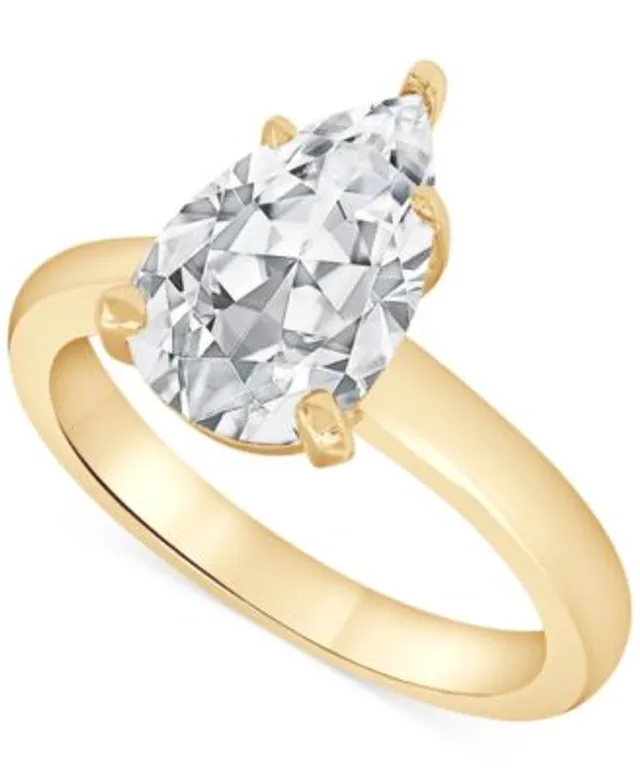 Badgley Mischka Certified Lab Grown Diamond Cushion-Cut Solitaire  Engagement Ring (4 ct. 14k Gold Westland Mall