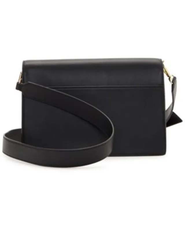 DKNY millie shoulder bag black monogrammed